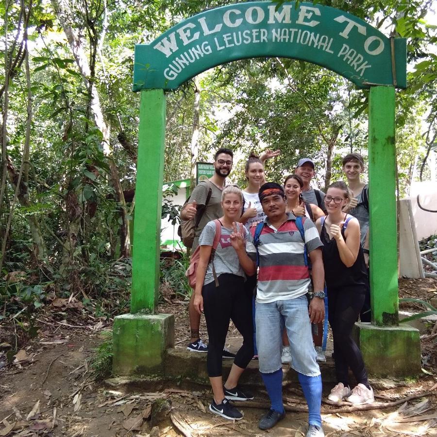 Jungle Treking & Jungle Tour If You Want To Stay Here,You Must Book Treking Only With Us Bukit Lawang Exteriér fotografie